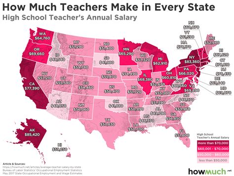 MAP: Which school districts have increased teacher pay for the 2023-24 school year?